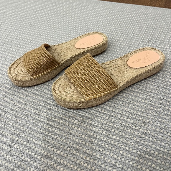 Espadrille Slides - Picture 1 of 2